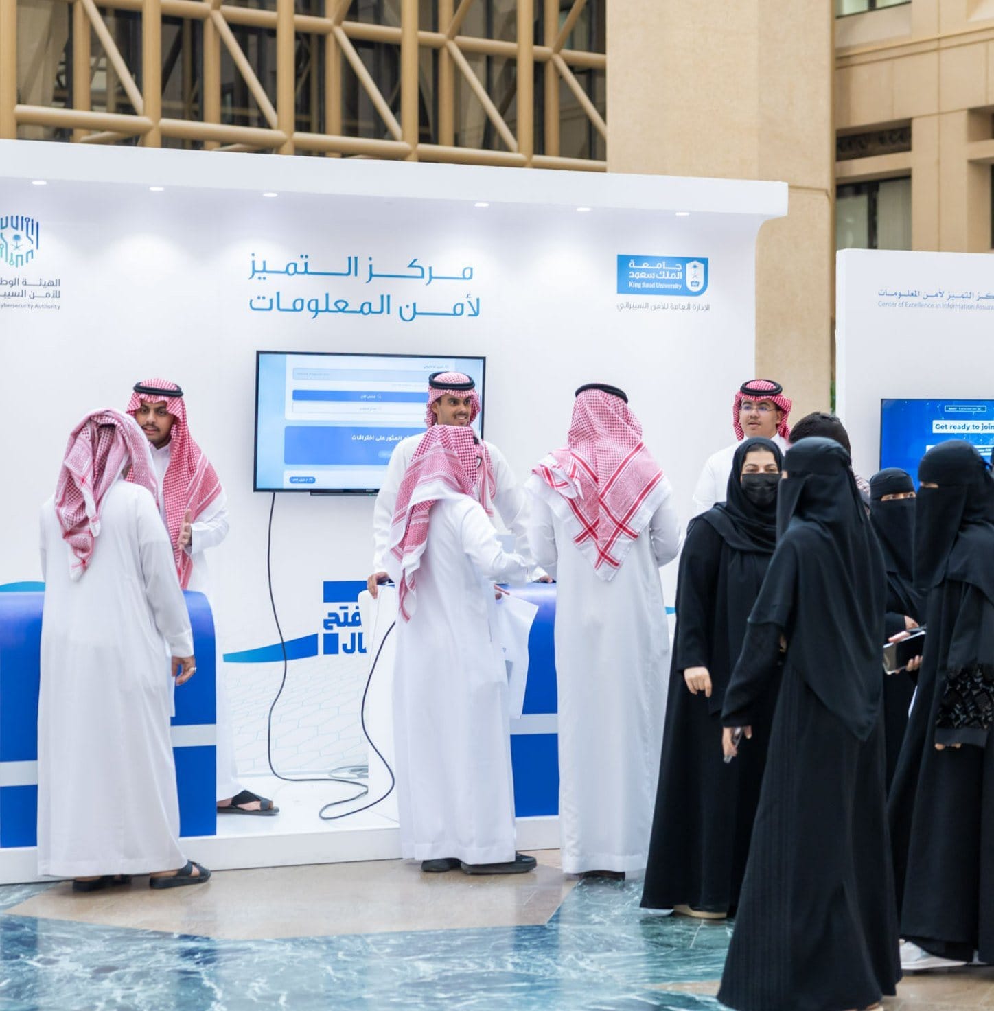 The CoEIA booth at a national event
