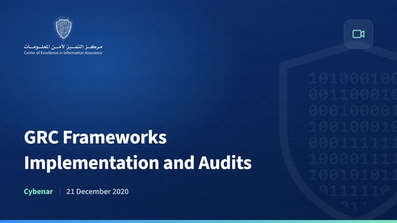 GRC Frameworks Implementation and Audits