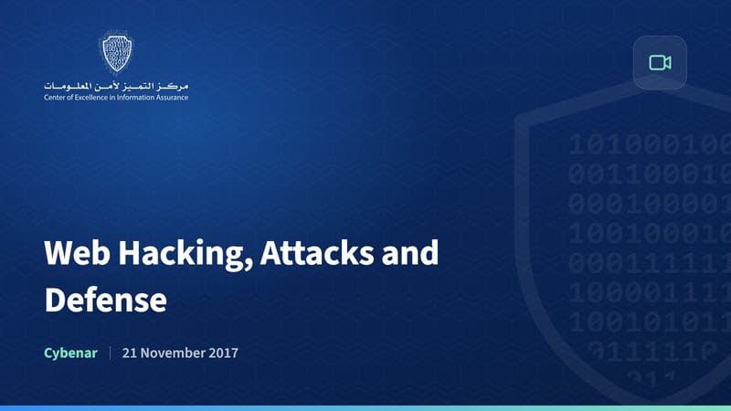Web Hacking, Attacks and Defense