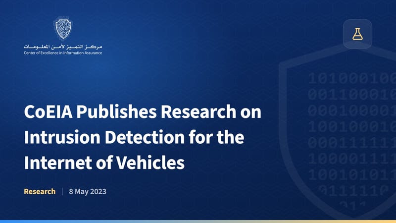 CoEIA Publishes Research on Intrusion Detection for the Internet of Vehicles