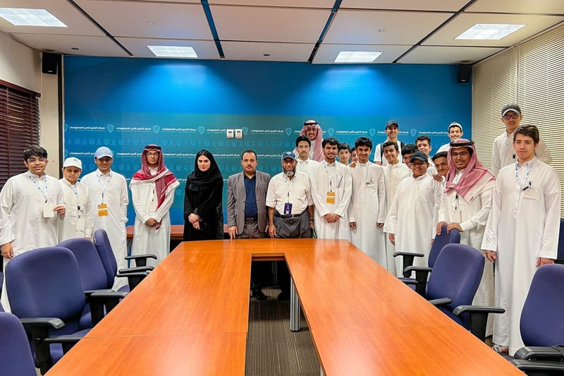CoEIA Welcomes Mawhiba Students on an Introductory Visit