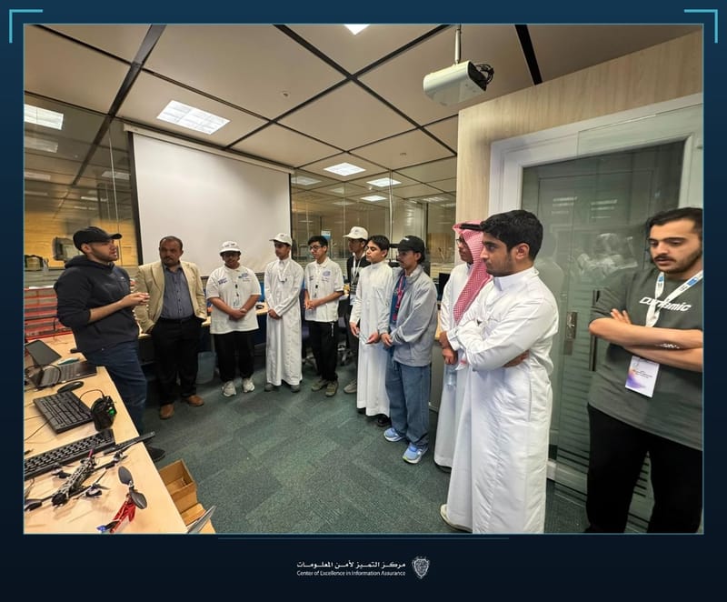CoEIA Welcomes Students of the Mawhiba Academic and Global Enrichment Programs